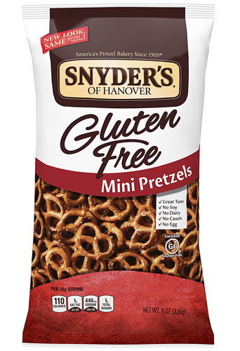 Snyder's Of Hanover Gluten Free Mini Pretzels