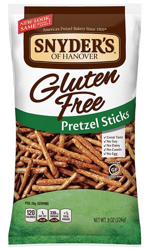 Snyder's Of Hanover Gluten Free Pretzel Sticks