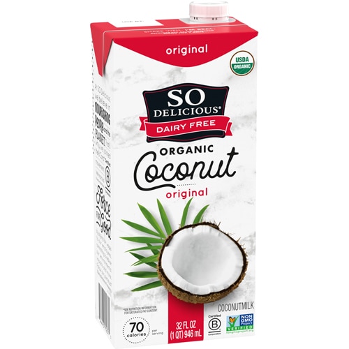 So Delicious Organic Dairy Free Coconut Milk Original