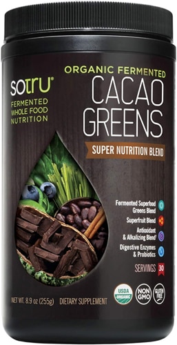 SoTru Organic Fermented CacaoGreens