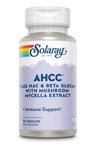 Solaray AHCC plus NAC Beta Glucan30