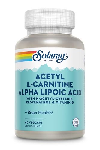 Solaray Acetyl L-Carnitine Alpha Lipoic Acid