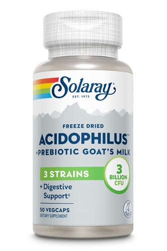 Solaray Acidophilus Plus Prebiotic Goat's Milk