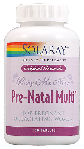 Solaray Baby Me Now Pre-Natal Multi