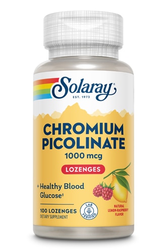 Solaray Chromium Picolinate Sugar Free Raspberry Lemonade