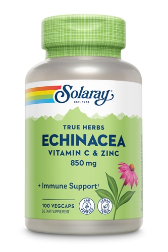 Solaray Echinacea with Vitamin C and Zinc