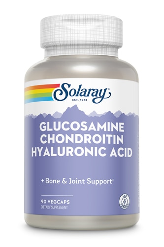 Solaray Glucosamine Chondroitin Hyaluronic Acid