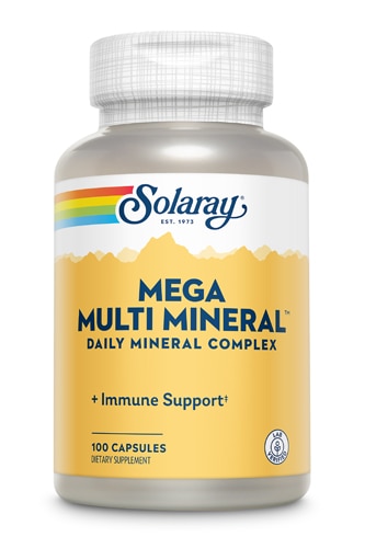 Solaray Mega Multi Mineral™ with Iron