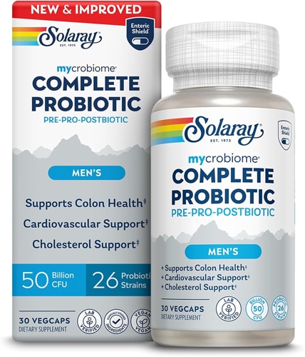 Solaray Mycrobiome Complete Probiotic Men's