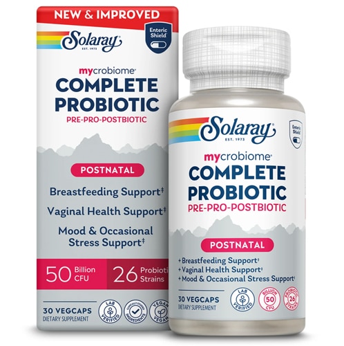 Solaray Mycrobiome Complete Probiotic PostNatal