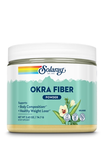 Solaray Okra Fiber Powder