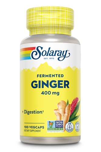 Solaray Organically Grown Fermented Ginger