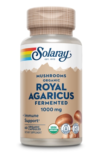 Solaray Organically Grown Fermented Royal Agaricus Mushroom