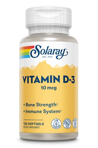 Solaray Vitamin D-3