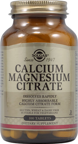 Solgar Calcium Magnesium Citrate