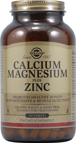 Solgar Calcium Magnesium plus Zinc