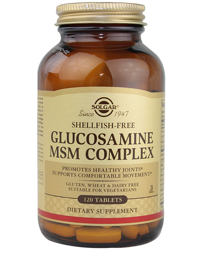 Solgar Glucosamine MSM Complex Shellfish Free