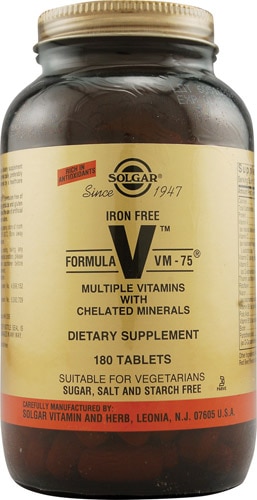 Solgar Formula VM-75® Iron-Free