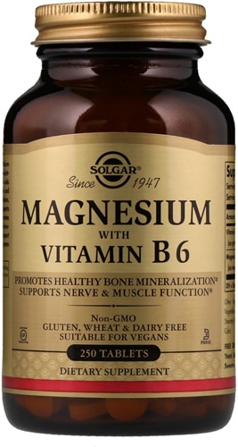 Solgar Magnesium with Vitamin B6