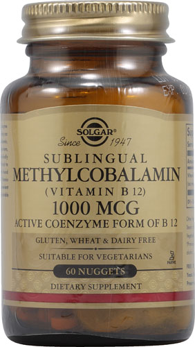 Solgar Methylcobalamin Sublingual Vitamin B12