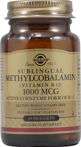 Solgar Methylcobalamin Sublingual Vitamin B12