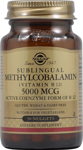 Solgar Methylcobalamin Sublingual Vitamin B12