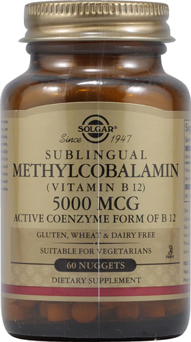 Solgar Methylcobalamin Sublingual Vitamin B12