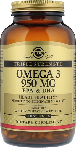 Solgar Triple Strength Omega-3 EPA and DHA