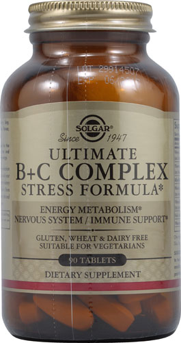 Solgar Ultimate B and C Complex Stress Formula