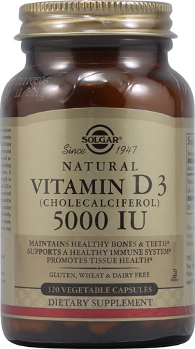 Solgar Vitamin D3 Cholecalciferol