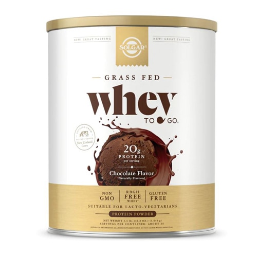 Solgar Whey To Go Whey Protein Powder Chocolate