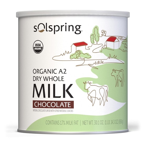 Solspring A2 Dry Whole Milk Organic Chocolate