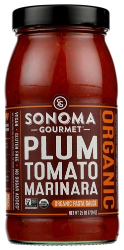 Sonoma Gourmet Marinara Sauce Plum Tomato