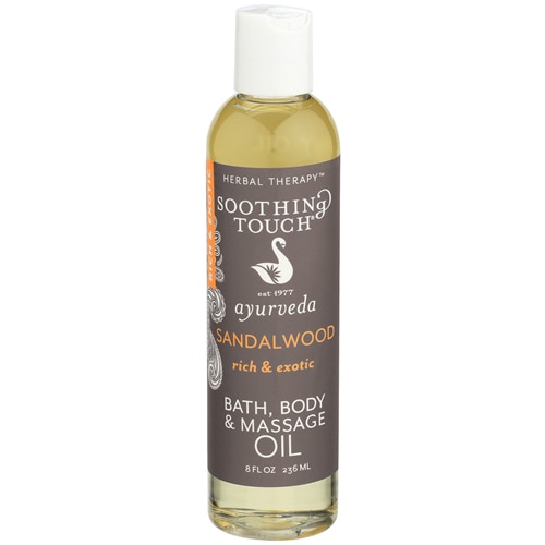 Soothing Touch Ayurveda Bath Body & Massage Oil - Sandalwood