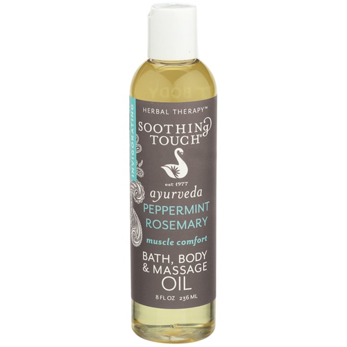 Soothing Touch Ayurveda - Peppermint Rosemary - Muscle Comfort - Bath and Body Oil