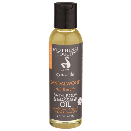 Soothing Touch Ayurveda - Sandalwood - Rich & Exotic - Bath & Body Massage Oil