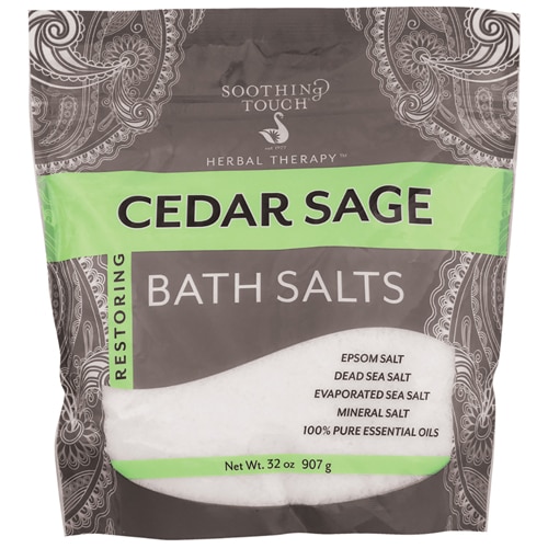 Soothing Touch Bath Salts Cedar Sage