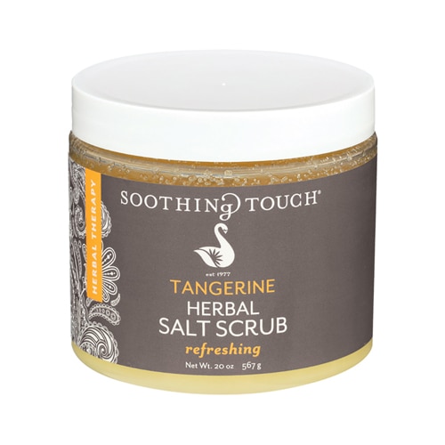 Soothing Touch Herbal Salt Scrub with Dead Sea Salt - Tangerine