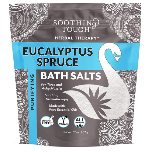 Soothing Touch Herbal Therapy Epsom Bath Salts - Eucalyptus Spruce
