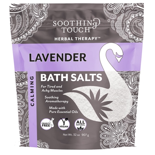 Soothing Touch Herbal Therapy Epsom Bath Salts - Lavender