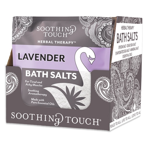 Soothing Touch Herbal Therapy Epsom Bath Salts - Lavender