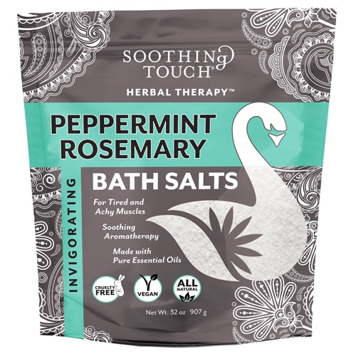 Soothing Touch Herbal Therapy Epsom Bath Salts - Peppermint Rosemary