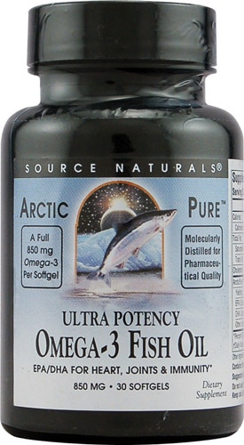 Source Naturals ArcticPure® Ultra Potency Omega-3 Fish Oil