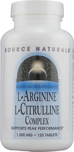 Source Naturals L-Arginine L-Citrulline Complex