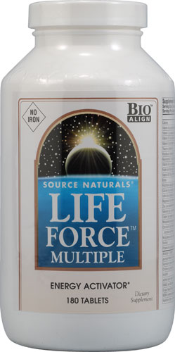 Source Naturals Life Force Multiple No Iron