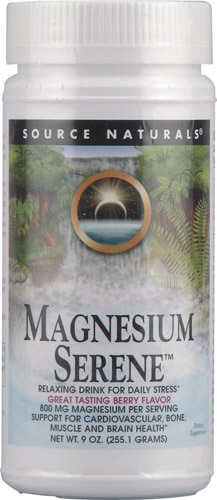 Source Naturals Magnesium Serene Powder Berry