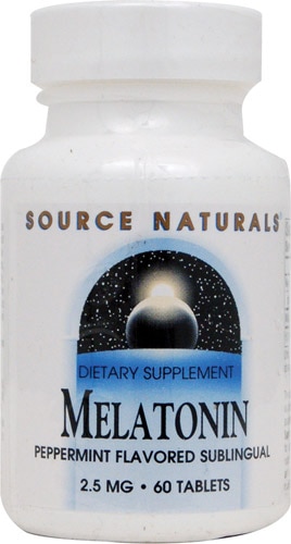 Source Naturals Melatonin 2.5 MG Peppermint