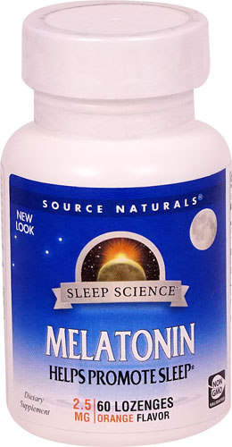 Source Naturals Melatonin Orange