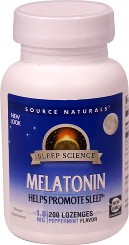 Source Naturals Melatonin Peppermint