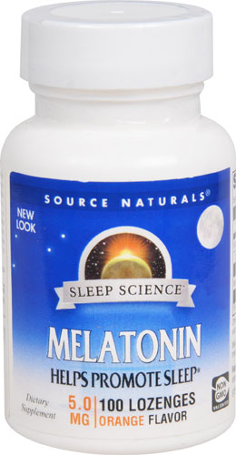 Source Naturals Melatonin Sublingual Orange